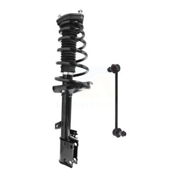 Rear Right Shock Assembly & TOR Link Kit For 09-12 Toyota Venza Excludes All Wheel Drive KSS-105620