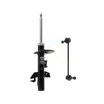 Front Left Strut & TOR Link Kit For 2014-2018 Jeep Cherokee AWD With Off Road Package KSS-105786