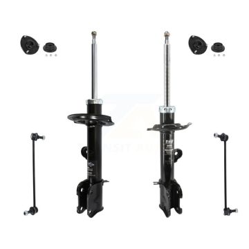 Front Strut TQ Link Kit And Mount (6Pc) For Hyundai Santa Fe Kia Sorento KSS-106988