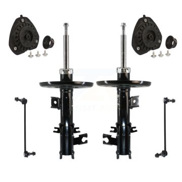Front Strut TQ Link Kit And Mount (6Pc) For 2009-2014 Nissan Maxima KSS-106993