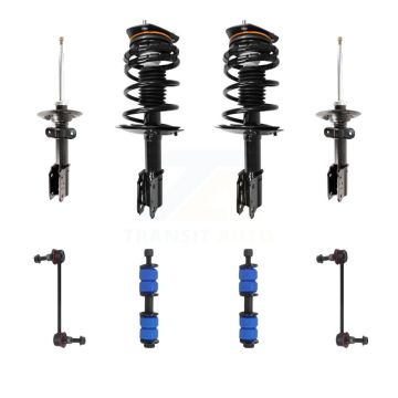 Front Rear Complete Strut & TOR Bar Link Kit For Buick Century Chevrolet Grand KSS-107644