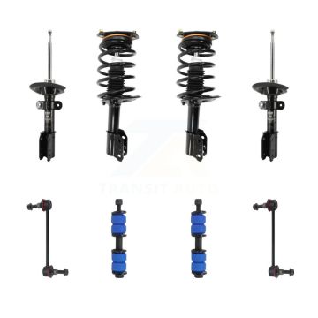 Front Rear Complete Suspension Strut & TOR Bar Link Kit For Chevrolet Impala KSS-107646