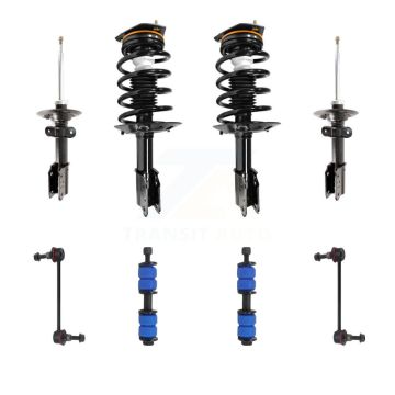 Front Rear Complete Strut & TOR Bar Link Kit For Chevrolet Impala Oldsmobile KSS-107647