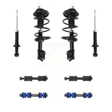 Front Rear Complete Suspension Strut & TOR Bar Link Kit For Mitsubishi Lancer KSS-107648