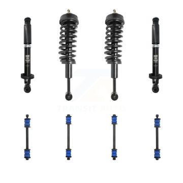 Front Rear Complete Strut & TOR Bar Link Kit For Ford Explorer Sport Trac 4WD KSS-107653