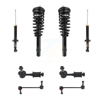 Front Rear Complete Strut & TOR Bar Link Kit For Hyundai Sonata Kia Optima KSS-107657