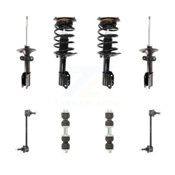 Front Rear Complete Suspension Strut & TQ Bar Link Kit For Chevrolet Impala KSS-107659