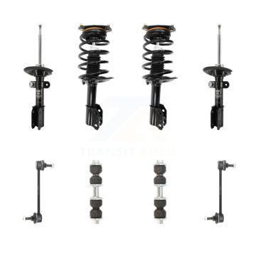 Front Rear Complete Suspension Strut & TQ Bar Link Kit For Chevrolet Impala KSS-107660