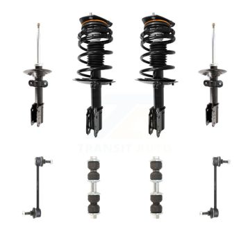 Front Rear Complete Strut & TQ Bar Link Kit For Buick Century Chevrolet Impala KSS-107664