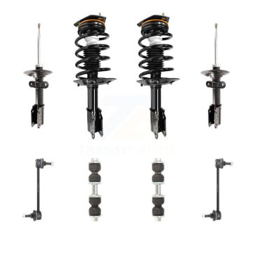Front Rear Complete Strut & TQ Bar Link Kit For Chevrolet Impala Oldsmobile KSS-107665