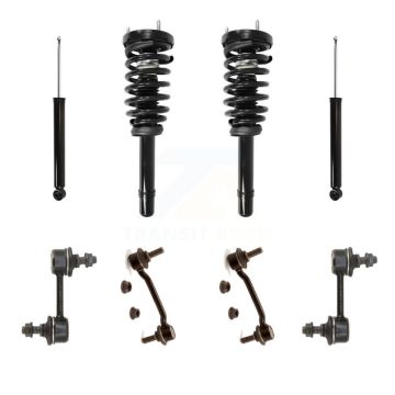 Front Rear Complete Strut Shock & TQ sway Bar Link Kit For Hyundai Sonata Azera KSS-107697