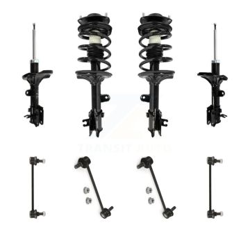 Front Rear Complete Strut & TQ sway Bar Link Kit (8Pc) For Hyundai Tucson Kia KSS-107718
