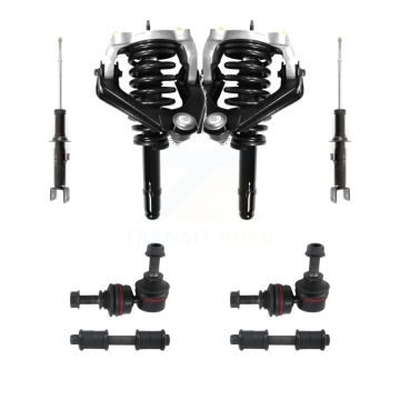 Front Rear Complete Strut & TOR Bar Link Kit (8Pc) For Chrysler Sebring Cirrus KSS-107728