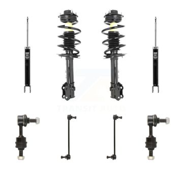 Front Rear Complete Strut Shock & TQ sway Bar Link Kit (8Pc) For Hyundai Tucson Kia KSS-107780