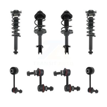 Front Rear Complete Strut & TOR sway Bar Link Kit (8Pc) For 2013-2014 Subaru Outback KSS-107805
