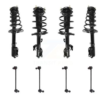 Front Rear Complete Strut & TOR sway Bar Link Kit (8Pc) For 2006 Toyota Avalon To 02 06 KSS-107852