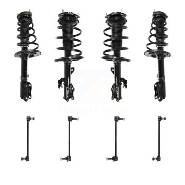Front Rear Complete Strut & TQ sway Bar Link Kit (8Pc) For 2006 Toyota Avalon To 02 06 KSS-107872