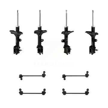 Front Rear suspension Strut & TOR sway Bar Link Kit (8Pc) For Hyundai Tucson Kia Sportage KSS-107881