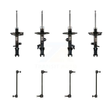 Front Rear suspension Strut & TQ sway Bar Link Kit (8Pc) For Toyota Highlander AWD KSS-107887