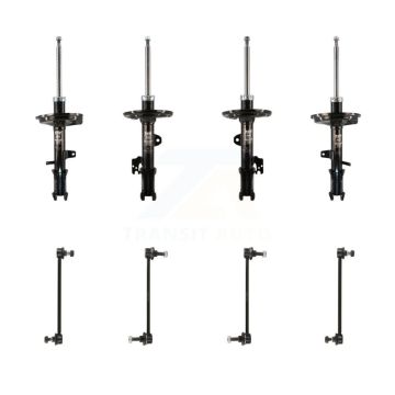 Front Rear suspension Strut & TQ sway Bar Link Kit (8Pc) For 2009-2015 Toyota Venza AWD KSS-107888