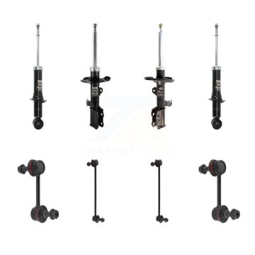 Front Rear suspension Strut & TOR sway Bar Link Kit (8Pc) For 2003-2006 Toyota Corolla KSS-107893
