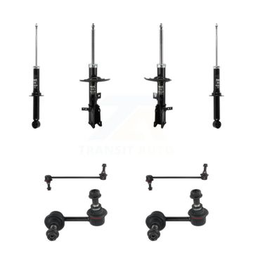 Front Rear suspension Strut & TOR sway Bar Link Kit (8Pc) For 2009-2010 Dodge Journey AWD KSS-107895