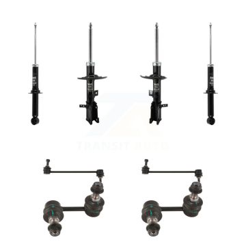 Front Rear suspension Strut & TQ sway Bar Link Kit (8Pc) For 2009-2010 Dodge Journey AWD KSS-107907