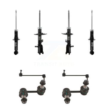 Front Rear suspension Strut & TQ sway Bar Link Kit (8Pc) For Dodge Journey KSS-107908