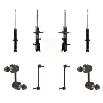 Front Rear suspension Strut & TQ sway Bar Link Kit (8Pc) For Dodge Journey KSS-107909