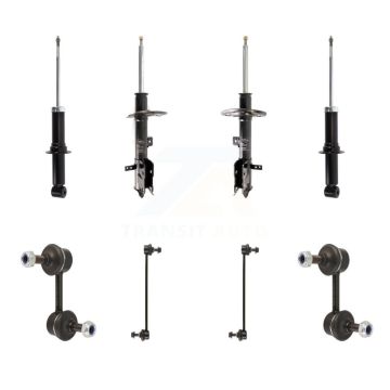 Front Rear Strut & TQ Bar Link Kit (8Pc) For 2007-2009 Jeep Dodge Caliber Patriot Compass KSS-107910