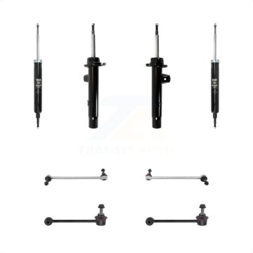 Front Rear Strut Shock & TOR Bar Link Kit (8Pc) For BMW 328i 335i 128i 135i 325i KSS-107914