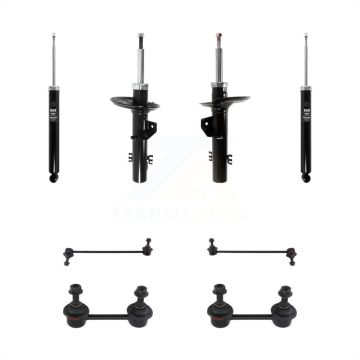 Front Rear Suspension Strut Shock & TOR sway Bar Link Kit (8Pc) For 2004-2010 BMW X3 KSS-107917