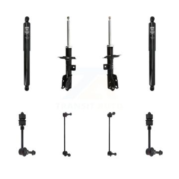 Front Rear Strut Shock & TOR sway Bar Link Kit (8Pc) For Chevrolet Equinox Pontiac KSS-107921