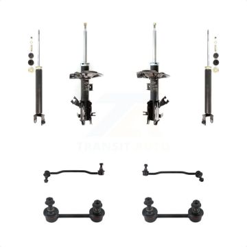 Front Rear Strut Shock & TOR sway Bar Link Kit (8Pc) For 2002-2006 Nissan Altima KSS-107924