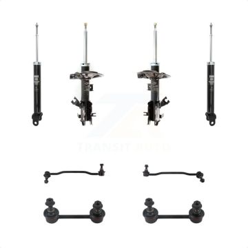 Front Rear Strut Shock & TOR sway Bar Link Kit (8Pc) For 2004-2008 Nissan Maxima KSS-107925
