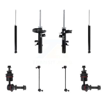 Front Rear Suspension Strut Shock & TOR sway Bar Link Kit (8Pc) For Ford C-Max KSS-107936