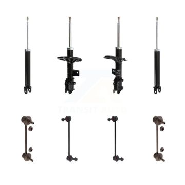 Front Rear Strut Shock & TOR sway Bar Link Kit (8Pc) For Kia Rondo Optima Magentis KSS-107937