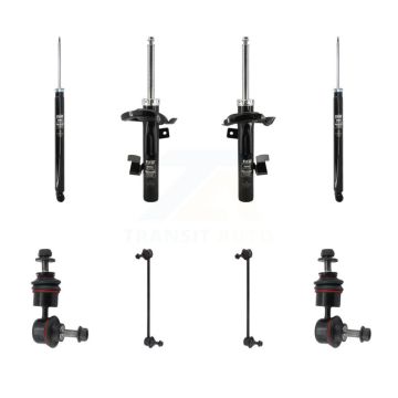 Front Rear Suspension Strut Shock & TOR sway Bar Link Kit (8Pc) For Mazda 3 5 KSS-107939