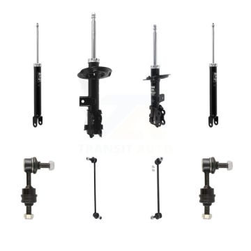 Front Rear Strut Shock & TQ sway Bar Link Kit (8Pc) For 2012 Kia Optima LX/EX/SX KSS-107949