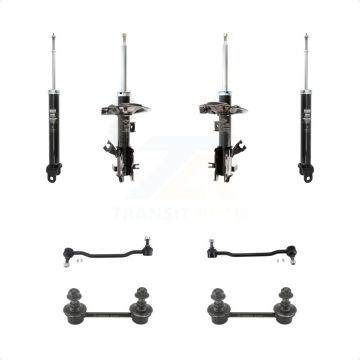 Front Rear Strut Shock & TQ sway Bar Link Kit (8Pc) For 2004-2008 Nissan Maxima KSS-107952