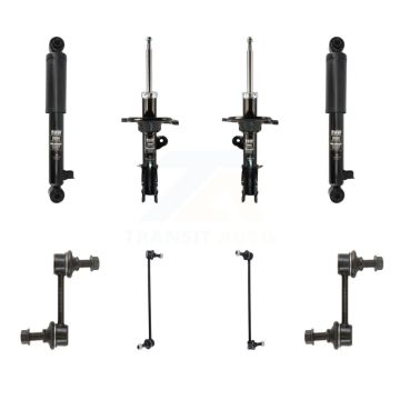 Front Rear Strut Shock & TQ sway Bar Link Kit (8Pc) For 2007-2012 Hyundai Veracruz KSS-107956