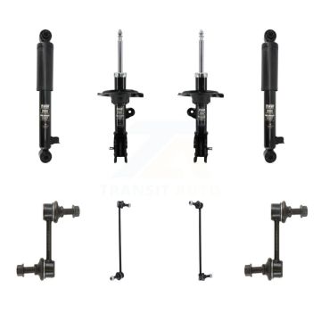 Front Rear Strut Shock & TQ sway Bar Link Kit (8Pc) For 2007-2009 Hyundai Santa Fe KSS-107957