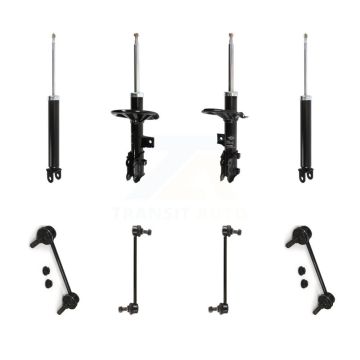 Front Rear Strut Shock & TQ sway Bar Link Kit (8Pc) For Kia Rondo Optima Magentis KSS-107968