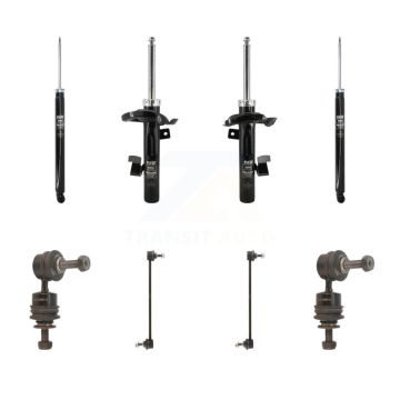 Front Rear Suspension Strut Shock & TQ sway Bar Link Kit (8Pc) For Mazda 3 5 KSS-107970