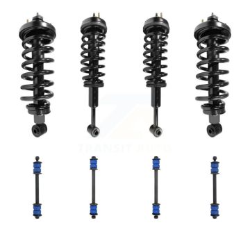 Front Rear Complete suspension Strut & TOR sway Bar Link Kit For Mercury Mountaineer KSS-107980