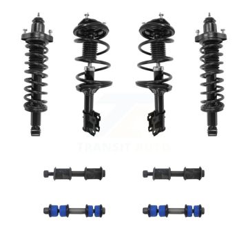 Front Rear Complete suspension Strut & TOR sway Bar Link Kit For Mitsubishi Lancer KSS-107984