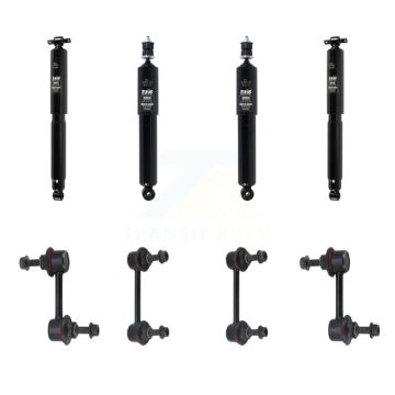 Front Rear Shock & TOR sway Bar Link Kit For Chevrolet Colorado GMC Canyon Isuzu i-370 KSS-108156