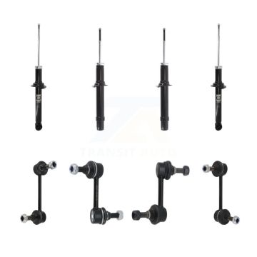 Front Rear Strut & TQ Bar Link Kit (8Pc) For 2003 Honda Accord To Chassis VIN #3C013715 KSS-108169