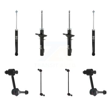 Front Rear Strut Shock & TOR sway Bar Link Kit For Volkswagen Jetta Generation IV KSS-108186