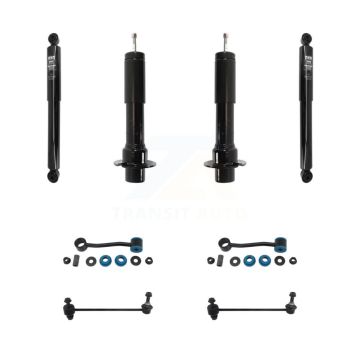 Front Rear Suspension Strut Shock & TOR Bar Link Kit For Jeep Liberty Dodge Nitro KSS-108187